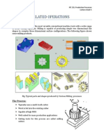 5 Milling and Related Operations