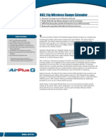 802.11g Wireless Range Extender: Features