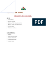 Instruction Manual.: Double Pipe Heat Exchanger