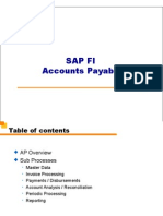 Sap Fi Accounts Payable