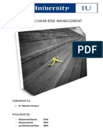 Supply Chain Risk Management