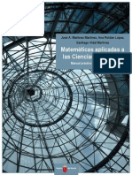 Matematicas Aplicadas A Las Ciencias Sociales