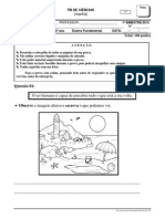 Prova PB Ciencias 2ano Manha 1bim PDF