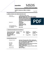 Chrome On Silica Cataylst MSDS