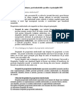 Tema 1 Dreptul Propretatii Intelectuale. (Conspecte - MD)