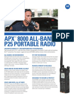 APX 8000 NA Datasheet