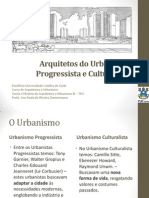 Aula08-Arquitetos Urbanismo Progressista e Culturalista