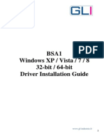 GLI BSA1 Driver Installation Guide