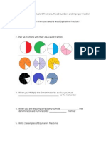 Guided Notes For Equivalent Fractions