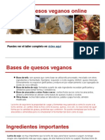 Taller de Quesos Veganos