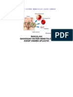 Makalah Gangguan Sistem Hematologi Askep Anemia Aplastik