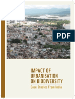 Impact of Urbanisation On Biodiversity Indian Case Studies