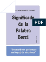 Significado de La Palabra Borrí