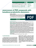 Modification of PVC Compounds With NBR