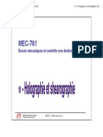 10 - Holographie & Shearographie