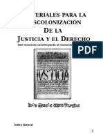 Documentos para La Descolonización de La Justicia y El Derecho