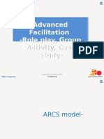 Advanced Facilitation-Role Play, Group Activity, Case Study