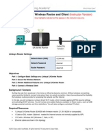 4.4.2.3 Lab - Configuring A Wireless Router and Client - ILM PDF