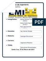 Estructuras Mineralizadas Metálicas