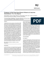 Pregnancy in End-Stage Renal Disease Patients On Long-Term Hemodialysis: Two Case Reports