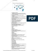 Key Terms in Strategic Management