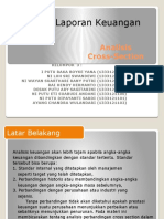 Analisis Cross Section