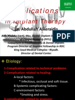 Complication of Implant PDF