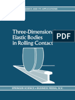 Three-Dimensional Elastic Bodies in Rolling Contact