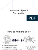 Automatic Speech Recognition