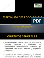 Especialidades Podológicas