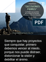 Decisiones Firmes