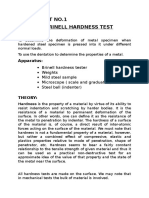 Brinell Hardness Test