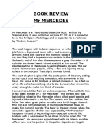 Book Review MR Mercedes