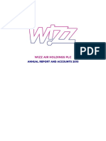 Wizz Air Holdings PLC Annual Report and Accounts 2015