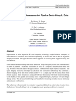 Advanced Integrity Assessment of Pipeline Dents Using ILI Data