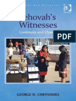 Jehovah's Witnesses: Continuity and Change