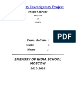 2.analysis of Honey