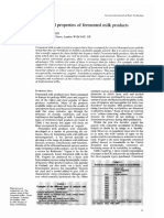 Nutritional Properties of Fermented Milk Products