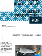 Maltese Fishing Boat Luzzu