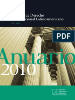 Anuario de Derecho Constitucional Latinoamericano 2010