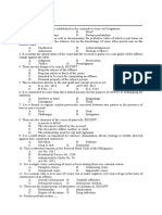 Criminology Mock Board (Assorted)