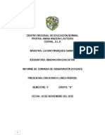 Informe Escolar Multigrado