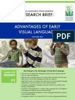 Asdc - Article - vl2 - Advantages of Early Visual Language