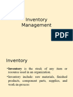 Inventory Management 