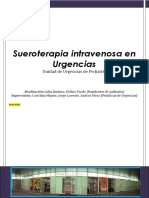 Sueroterapia Intravenosa en Urgencias