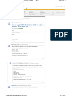 Export RFC Destination Before System Refresh