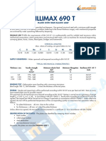 Dillimax 690 T: Plates With High Elastic Limit