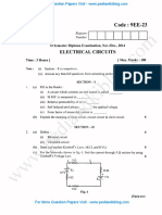 2nd Sem DIP Electrical Circuits - Dec 2014 PDF