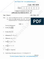 2nd Sem DIP Applied Maths 2 - Dec 2015 PDF