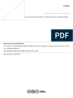 Chinese Mestizos and Formation of Filipino Nationality